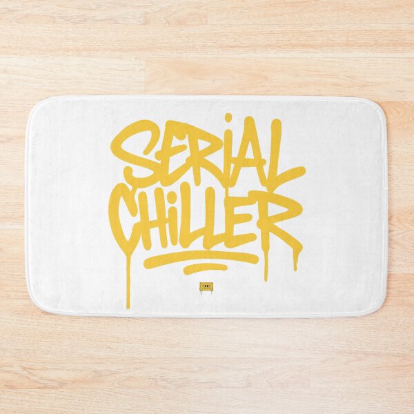Item preview, Serial Chiller Graffiti Street Art Typography designed and sold by WHITE FLAME PRINTS.
