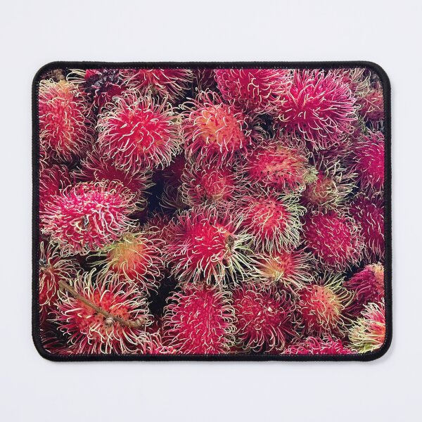 Item preview, Vibrant Rambutan Fruit Close-Up designed and sold by TrisaThyme.