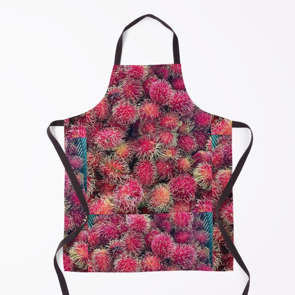 Item preview, Vibrant Rambutan Fruit Close-Up designed and sold by TrisaThyme.