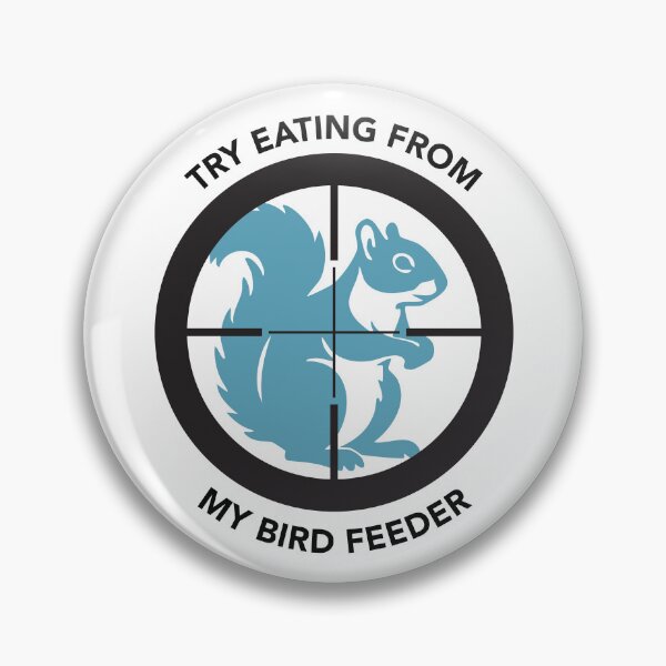 Item preview, Bird Feeder Bandit Squirrel Target designed and sold by BlueSkyTheory.