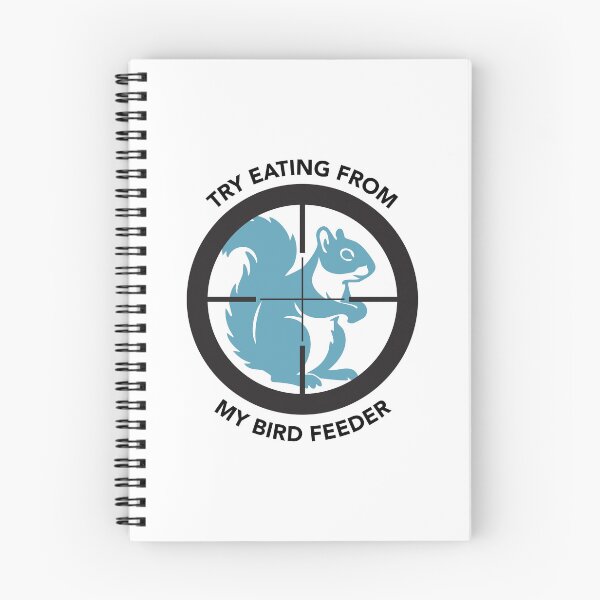 Item preview, Bird Feeder Bandit Squirrel Target designed and sold by BlueSkyTheory.