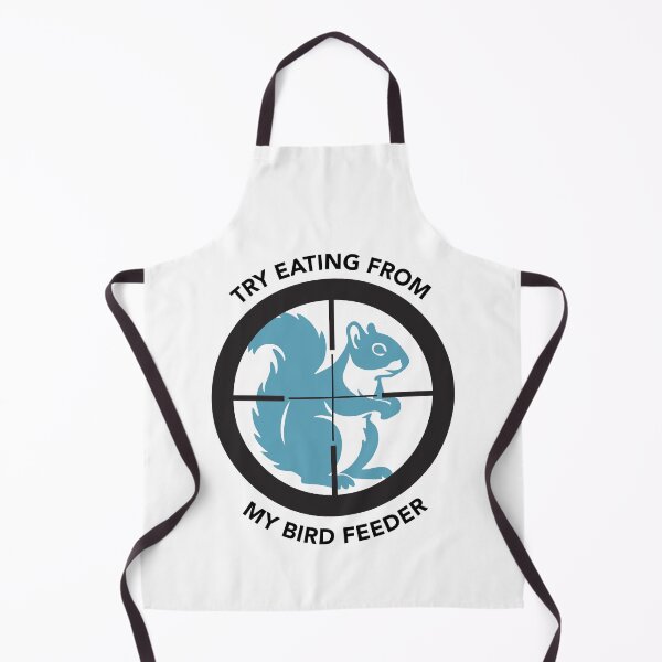 Item preview, Bird Feeder Bandit Squirrel Target designed and sold by BlueSkyTheory.