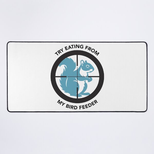 Item preview, Bird Feeder Bandit Squirrel Target designed and sold by BlueSkyTheory.