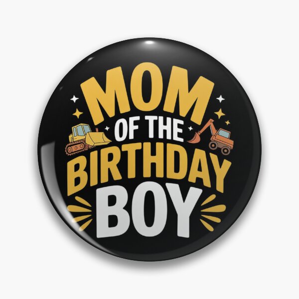 Item preview, Mom of the Birthday Boy Construction Worker Bday Party T  designed and sold by KonstanKoraner.