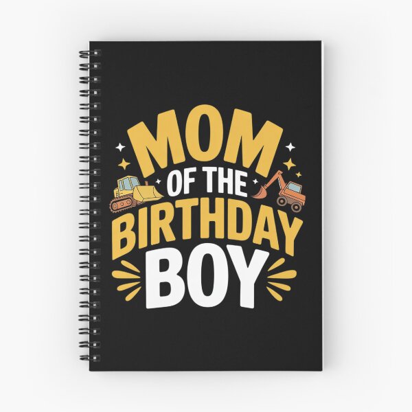 Item preview, Mom of the Birthday Boy Construction Worker Bday Party T  designed and sold by KonstanKoraner.