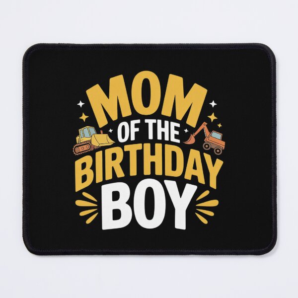 Item preview, Mom of the Birthday Boy Construction Worker Bday Party T  designed and sold by KonstanKoraner.