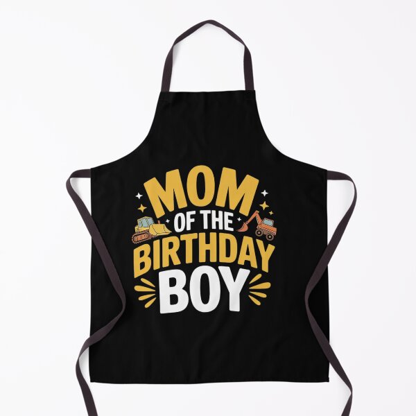Item preview, Mom of the Birthday Boy Construction Worker Bday Party T designed and sold by KonstanKoraner.