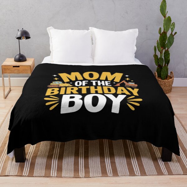 Item preview, Mom of the Birthday Boy Construction Worker Bday Party T  designed and sold by KonstanKoraner.