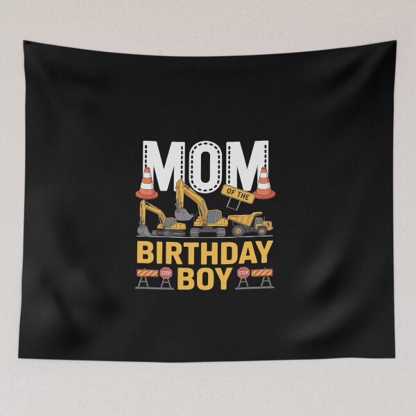 Item preview, Mom of the Birthday Boy Construction Worker Bday Party2  designed and sold by EllinoKlemo.