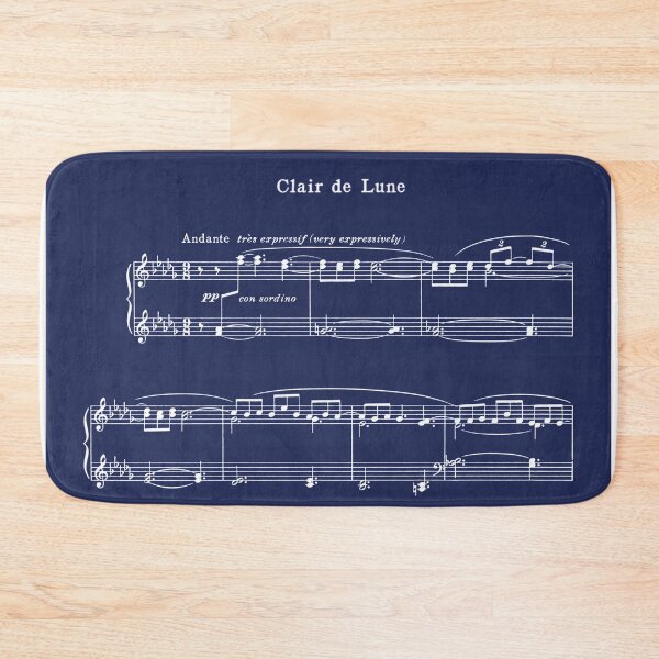 Item preview, Clair de Lune designed and sold by missmusicnerd.