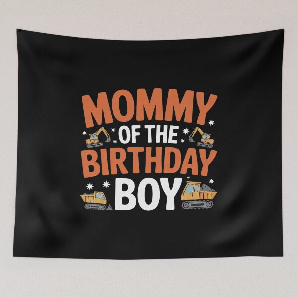 Item preview, Mommy of the Birthday Boy Construction Worker Bday Party  designed and sold by KonstanKoraner.