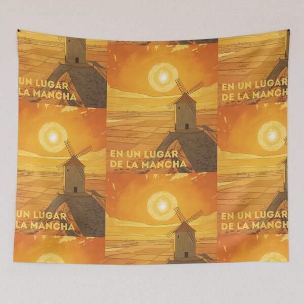Item preview, "In a village of La Mancha", the beginning of 'Don Quixote' by Miguel de Cervantes designed and sold by Filologica.