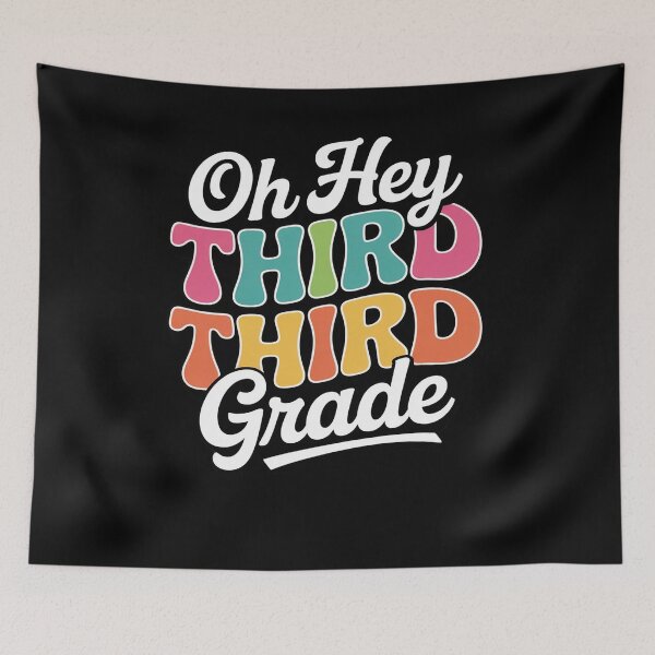 Item preview, Oh Hey Third Grade Back to School Teachers Students Men Women  designed and sold by KonstanKoraner.
