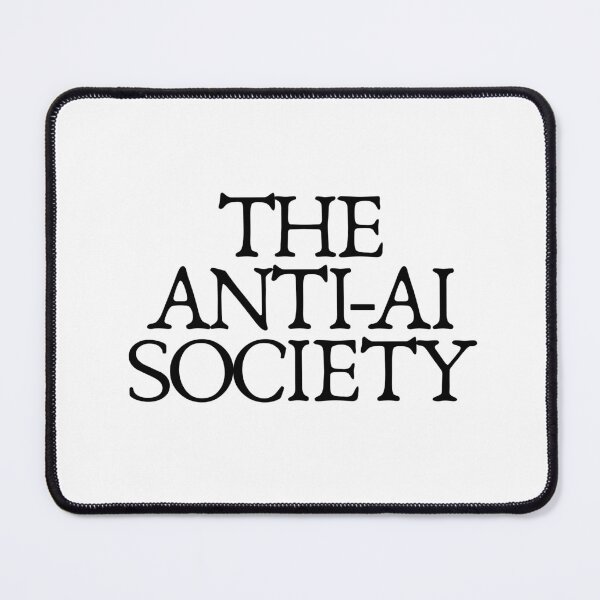 Item preview, The Anti-AI Society | Writers | Editors | Grammar | Punctuation | AI designed and sold by Scrappy Gardeners.