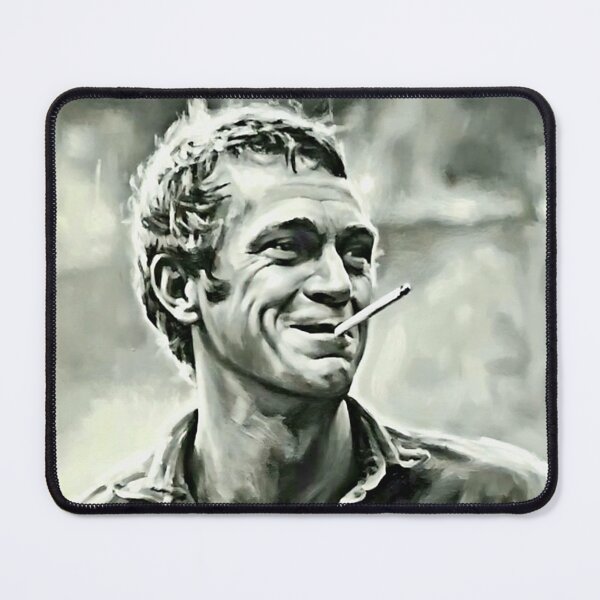 Item preview, Steve McQueen - Classic Grin & Rebel Cool (Vintage Style) designed and sold by Art's Diner.