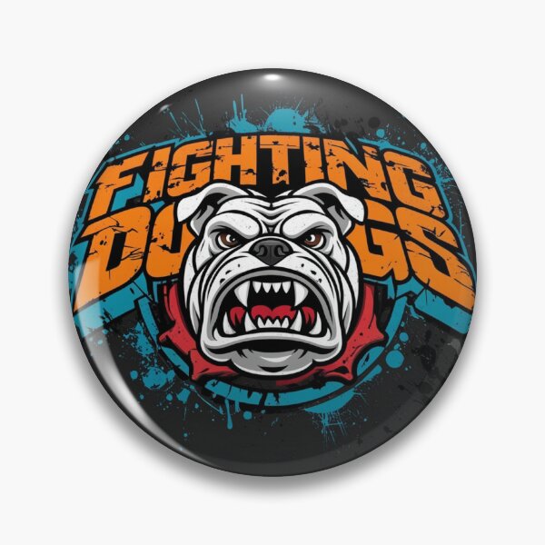 Item preview, FIGHTING DOG designed and sold by LOVEARTDESIGN.