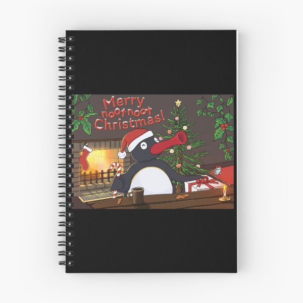 Item preview, Merry Noot Noot Christmas! (Red) designed and sold by Mikael "SwedishFreaK" Artiola.