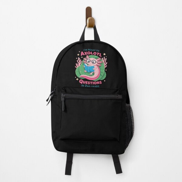 Item preview, Funny Axolotl First Day of 2nd Grade Questions Ready designed and sold by HaileyRobel.