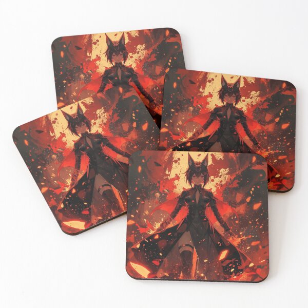 Item preview, Foxes Inferno designed and sold by IsekaiDreamWorlds.