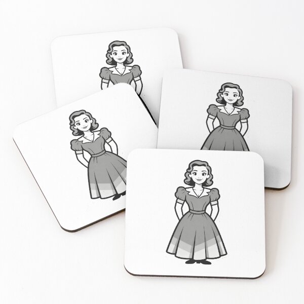 Item preview,  A Wonderful Cartoon Life (Bedford Falls Cuties) - Mary Bailey  designed and sold by CleverCulture.