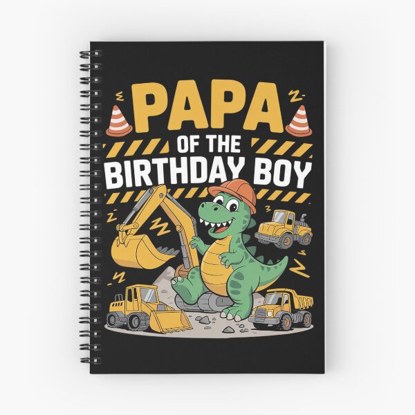 Item preview, Papa Of The Birthday Boy Construction Worker Birthday2 designed and sold by KonstanKoraner.
