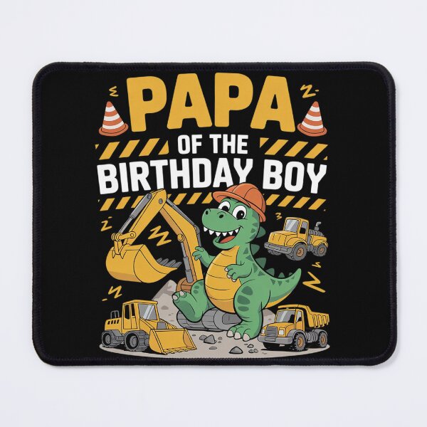 Item preview, Papa Of The Birthday Boy Construction Worker Birthday2 designed and sold by KonstanKoraner.