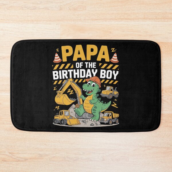 Item preview, Papa Of The Birthday Boy Construction Worker Birthday2 designed and sold by KonstanKoraner.