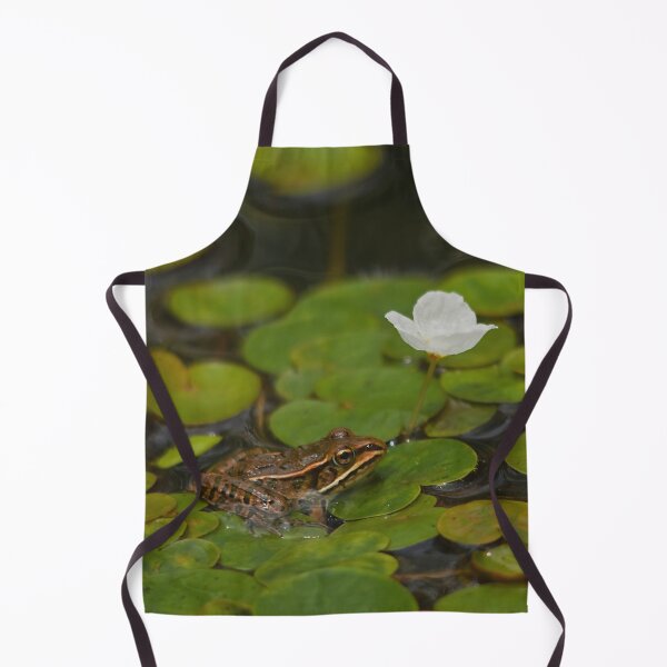 Item preview, A little frog on the lotus leaves designed and sold by Production Art Manon Meilleur.