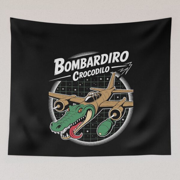 Item preview, Bombardiro-Crocodilo Italian-Brainrot No Bad Drops on Kids  designed and sold by MinaReinger.
