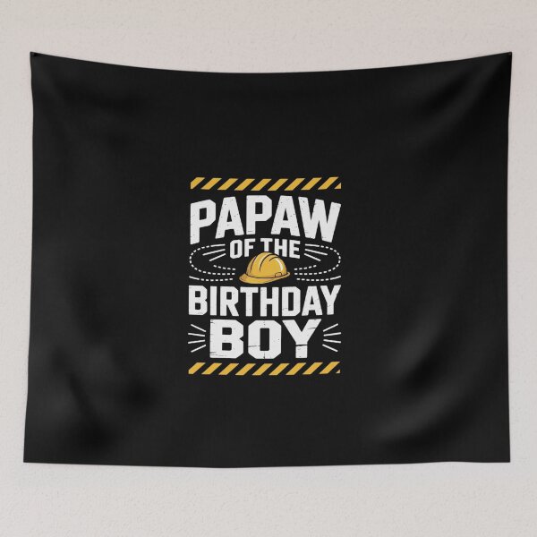 Item preview, Papaw of the Birthday Boy Construction Worker Bday Party  designed and sold by EllinoKlemo.