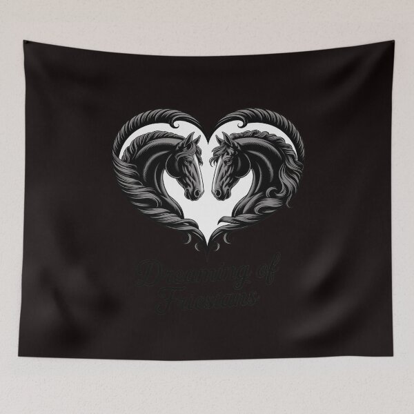 Item preview, Friesian Horse Lover Majestic Friesian Horse Riding designed and sold by RopboxRone.
