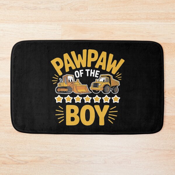 Item preview, Pawpaw of the Birthday Boy Construction Worker Bday Party  designed and sold by KonstanKoraner.