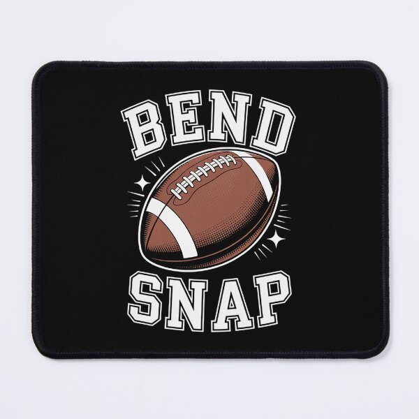 Item preview, Funny Game Day Football Bend and Snap Cute Touchdown Season designed and sold by DrewLeuschke.