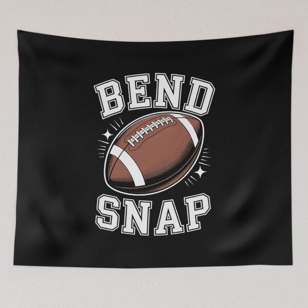 Item preview, Funny Game Day Football Bend and Snap Cute Touchdown Season designed and sold by DrewLeuschke.