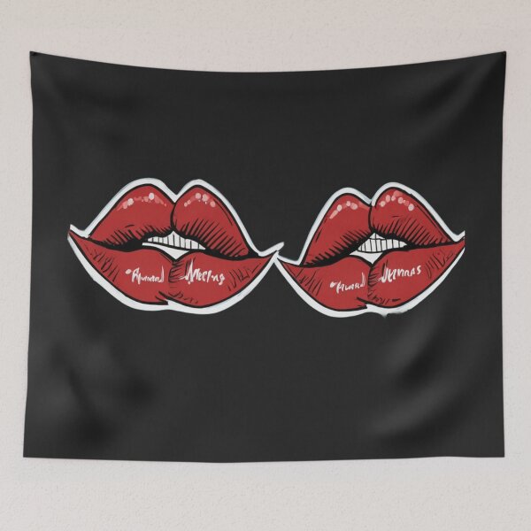 Item preview, "Sensual Pop Art Lips: Retro Charm" designed and sold by Artisticanvas.