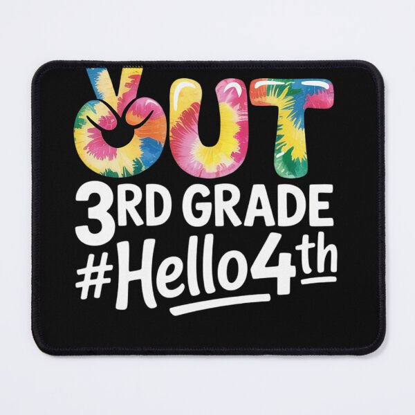 Item preview, Peace Out 3rd Grade Hello 4th Grade Back To School Tie Dye  designed and sold by KonstanKoraner.