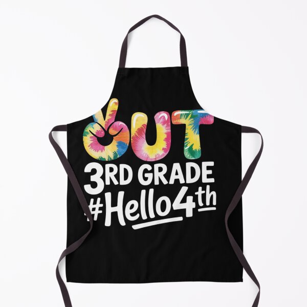 Item preview, Peace Out 3rd Grade Hello 4th Grade Back To School Tie Dye designed and sold by KonstanKoraner.