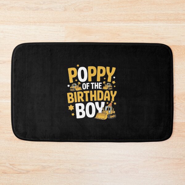 Item preview, Poppy of the Birthday Boy Construction Worker Bday Party  designed and sold by EllinoKlemo.
