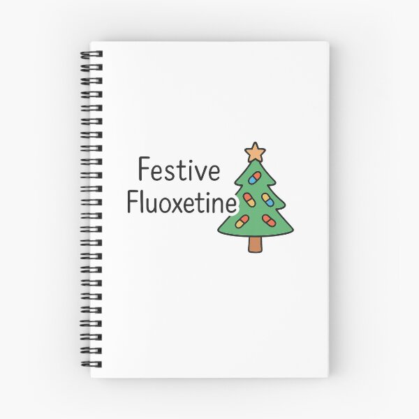 Item preview, Festive Fluoxetine  designed and sold by FuturePharmD.