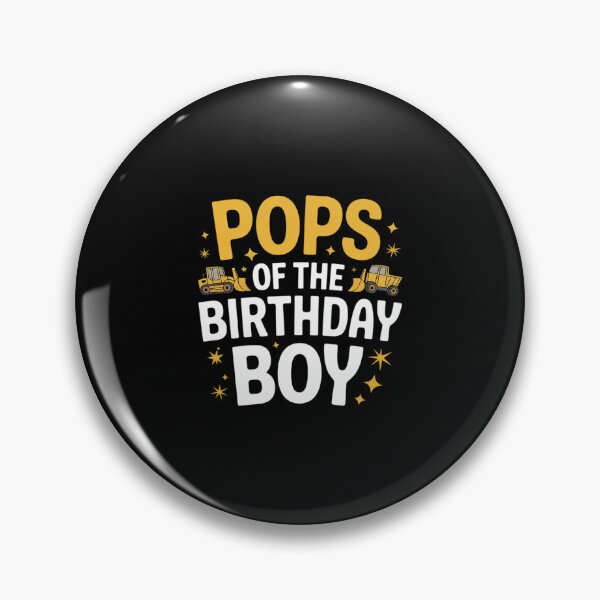 Item preview, Pops of the Birthday Boy Construction Worker Bday Party2  designed and sold by EllinoKlemo.