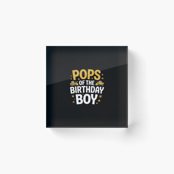 Item preview, Pops of the Birthday Boy Construction Worker Bday Party2  designed and sold by EllinoKlemo.