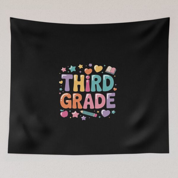Item preview, Preppy Third Grade Back To School 3rd Grade Teacher Girl  designed and sold by EllinoKlemo.