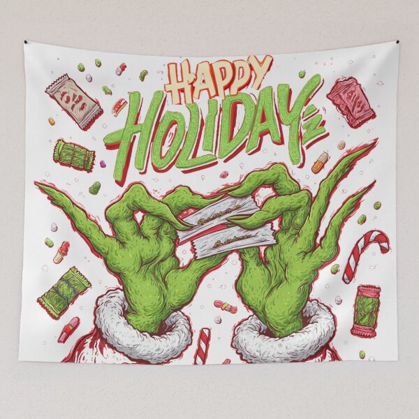 Item preview, Happy Holidaze designed and sold by dazzeink.
