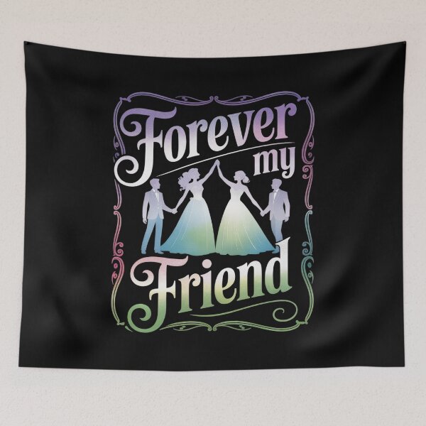 Item preview, For Good Forever My Friend Silhouettes designed and sold by DrewLeuschke.