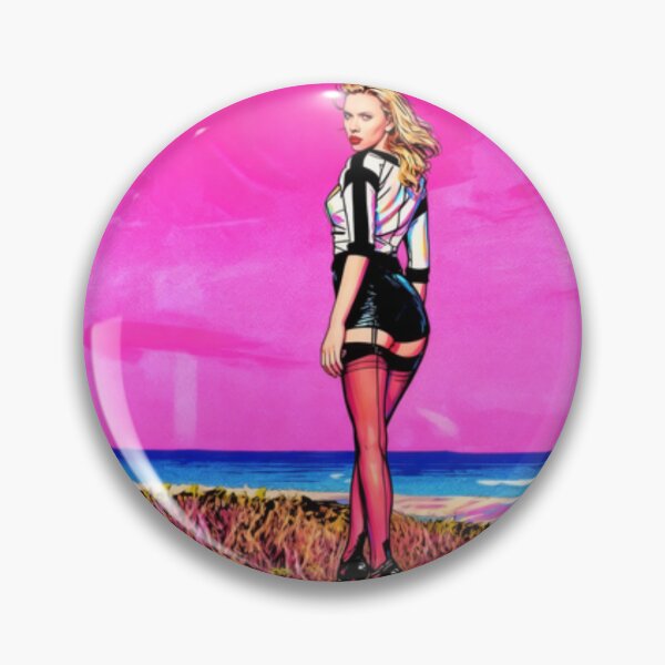 Item preview, Scarlett's Gaze - Pop Art designed and sold by CleverCulture.