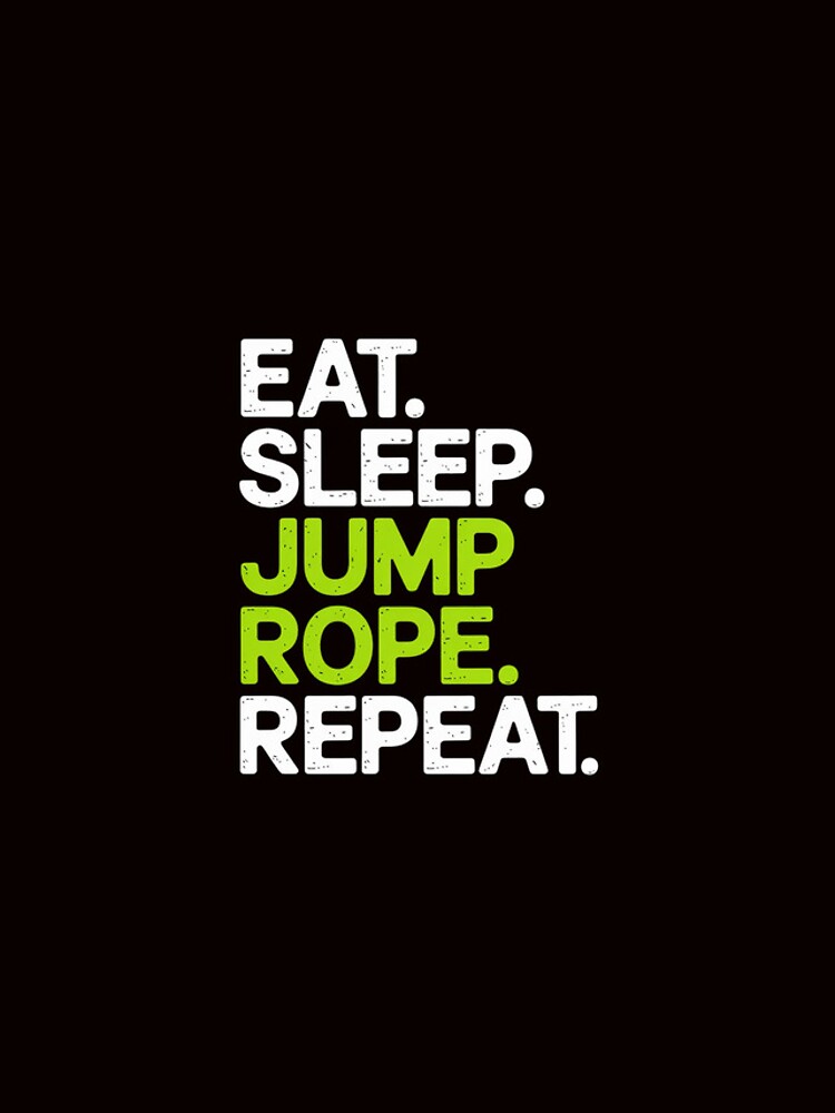 Thumbnail 4 of 4, iPhone Case, Eat Sleep Jump Rope Repeat Roping Jumping Skipping designed and sold by RopboxRone.