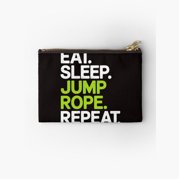 Item preview, Eat Sleep Jump Rope Repeat Roping Jumping Skipping designed and sold by RopboxRone.