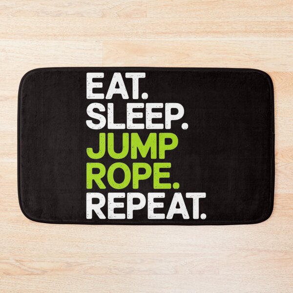Item preview, Eat Sleep Jump Rope Repeat Roping Jumping Skipping designed and sold by RopboxRone.