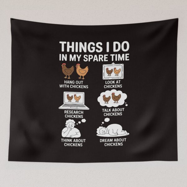 Item preview, Chicken Things I Do In My Spare Time Women Men Kids designed and sold by RopboxRone.