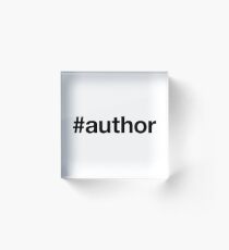 AUTHOR Acrylic Block